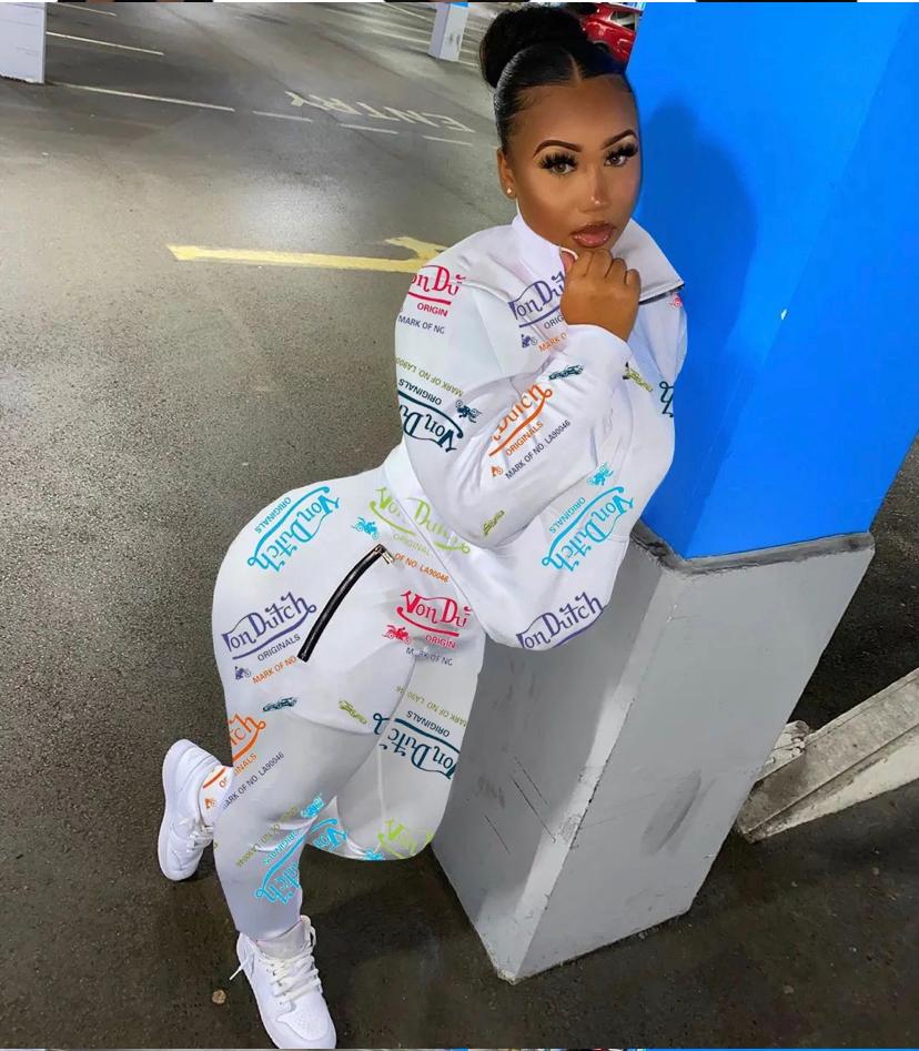 Women von Dutch sweatsuit two piece set casual offer the perfect blend